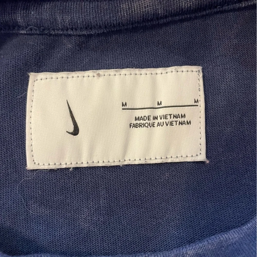 Nike Fadeaway Shirt in Blue and Orange